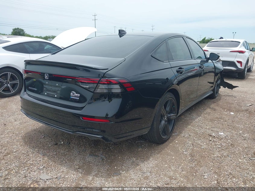 2025 Honda Accord VIN 1HGCY2F79SA075204 IAAI salvage auction — FRONT END, Original (Texas), sold $7,900 on 2026-07-29 (photo 4)