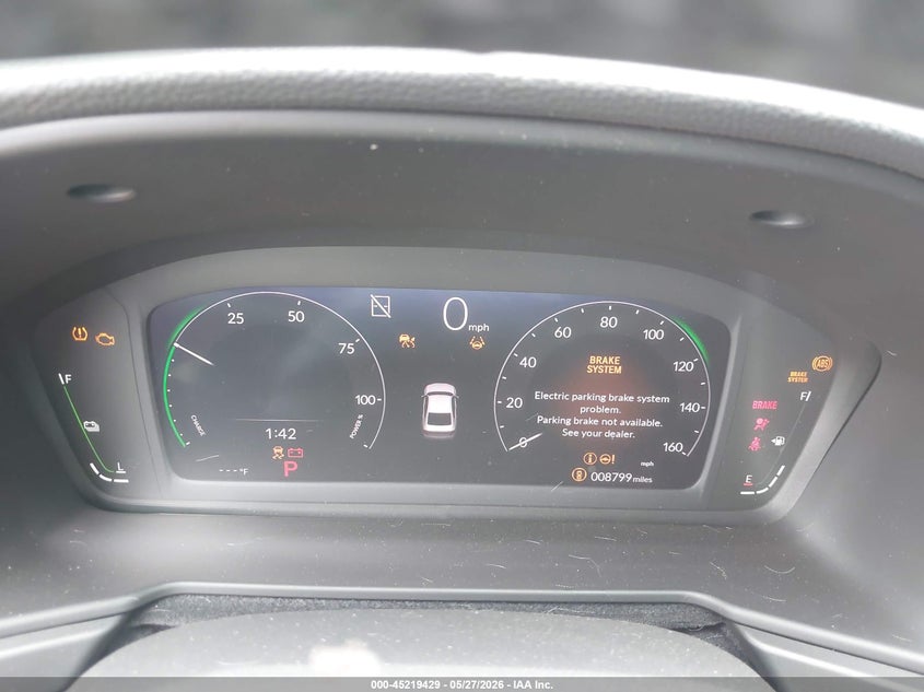 2025 Honda Accord VIN 1HGCY2F79SA075204 IAAI salvage auction — FRONT END, Original (Texas), sold $7,900 on 2026-07-29 (photo 7)