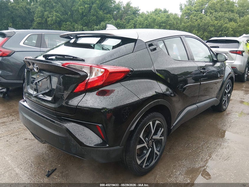 2020 Toyota C-hr VIN NMTKHMBXXLR117183 IAAI salvage auction — HAIL, Salvage Title, sold $5,700 on 2026-07-31 (photo 4)
