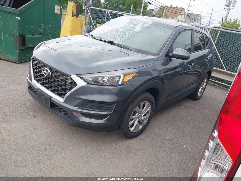 2019 Hyundai Tucson VIN KM8J2CA43KU988982 IAAI salvage auction — NORMAL WEAR, Sf97 (New York), sold $5,600 on 2026-07-23 (photo 2)