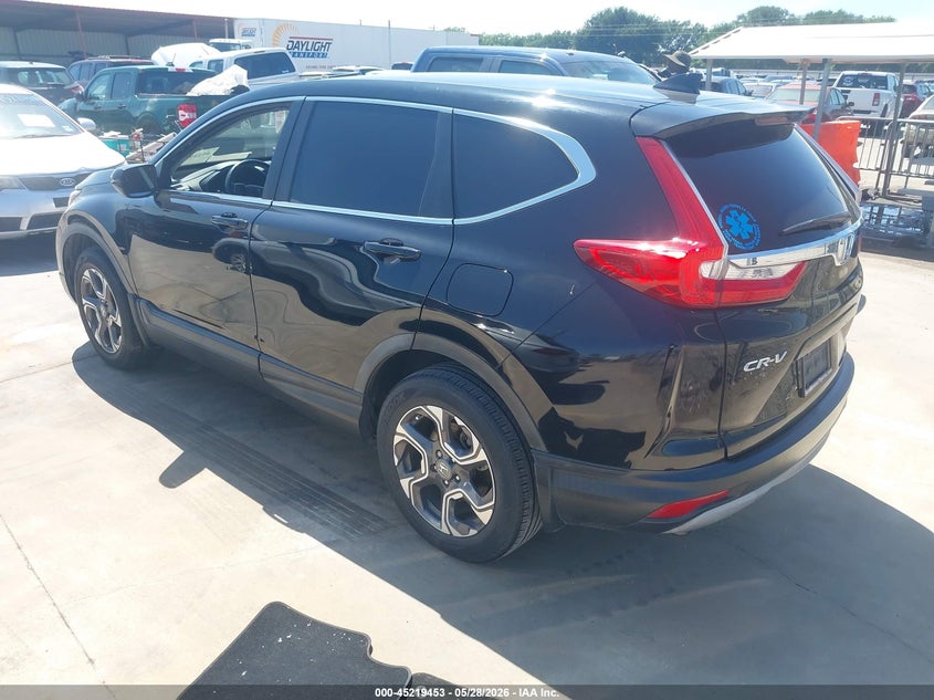 2018 Honda Cr-v VIN 7FARW2H88JE102004 IAAI salvage auction — HAIL, Salvage Title, sold $2,050 on 2026-07-21 (photo 3)