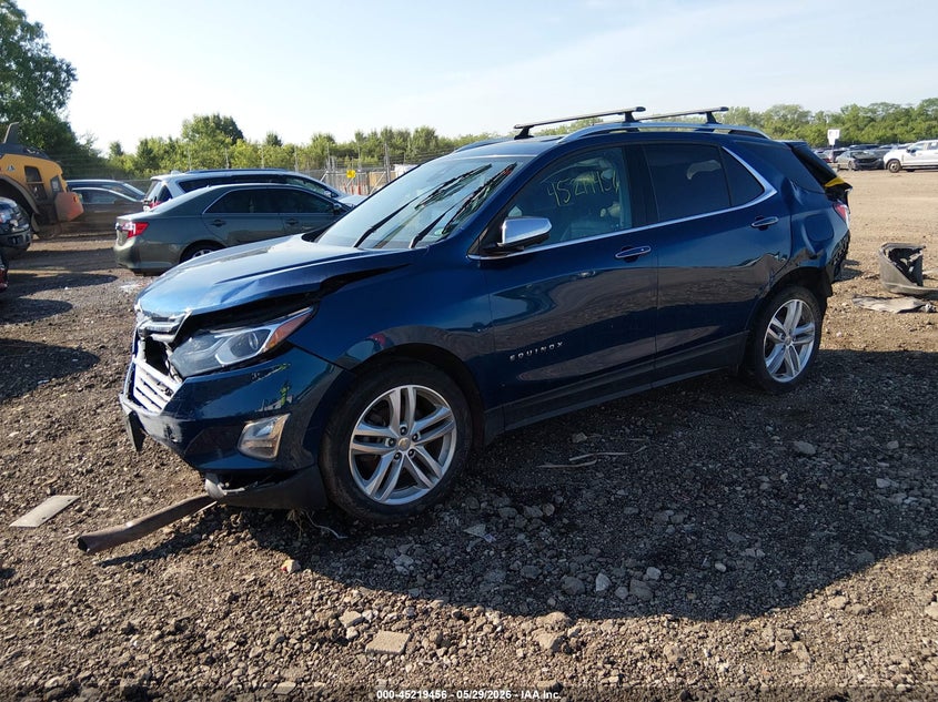 2020 Chevrolet Equinox VIN 2GNAXYEX3L6145752 IAAI salvage auction — REAR END, Bill Of Sale Destruction Only - Salvage (Ohio), sold $800 on 2026-07-09 (photo 2)
