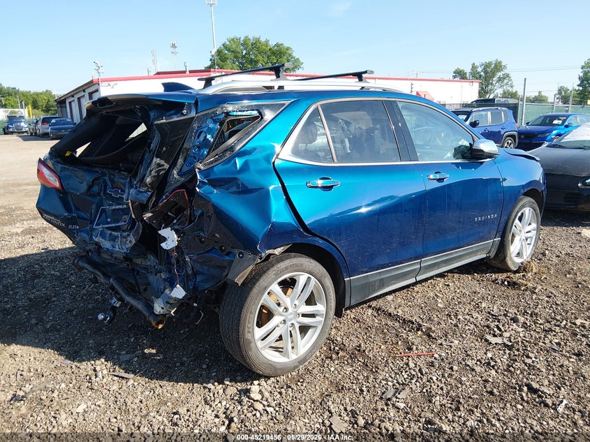 2020 Chevrolet Equinox VIN 2GNAXYEX3L6145752 IAAI salvage auction — REAR END, Bill Of Sale Destruction Only - Salvage (Ohio), sold $800 on 2026-07-09 (photo 4)