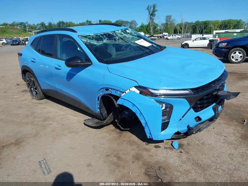 2024 Chevrolet Trax VIN KL77LJE2XRC017001 IAAI salvage auction — ALL OVER, Salvage (New Jersey), sold $3,700 on 2026-07-30 (photo 1)