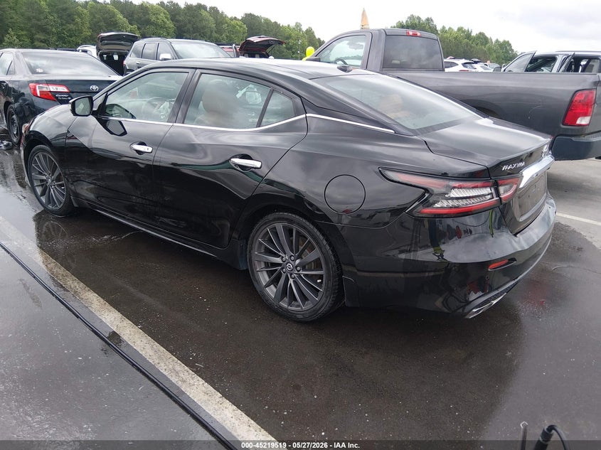 2019 Nissan Maxima VIN 1N4AA6AV7KC372439 IAAI salvage auction — RIGHT SIDE, Salvage Title, sold $7,575 on 2026-07-15 (photo 3)
