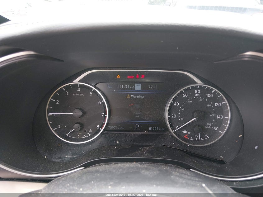 2019 Nissan Maxima VIN 1N4AA6AV7KC372439 IAAI salvage auction — RIGHT SIDE, Salvage Title, sold $7,575 on 2026-07-15 (photo 7)
