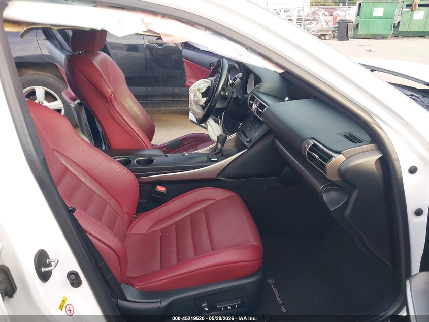 2016 Lexus Is VIN JTHBA1D24G5033716 IAAI salvage auction — FRONT END, Salvage Title, sold $3,500 on 2026-07-20 (photo 5)