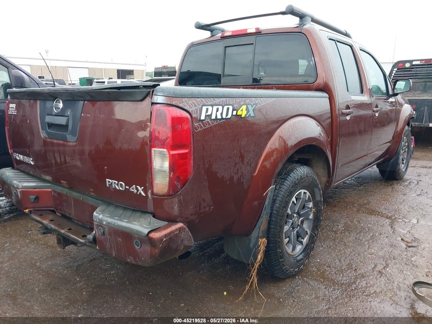 2016 Nissan Navara (frontier) VIN 1N6AD0EV1GN700150 IAAI salvage auction — LEFT SIDE, Salvage Title, sold $1,600 on 2026-08-01 (photo 4)