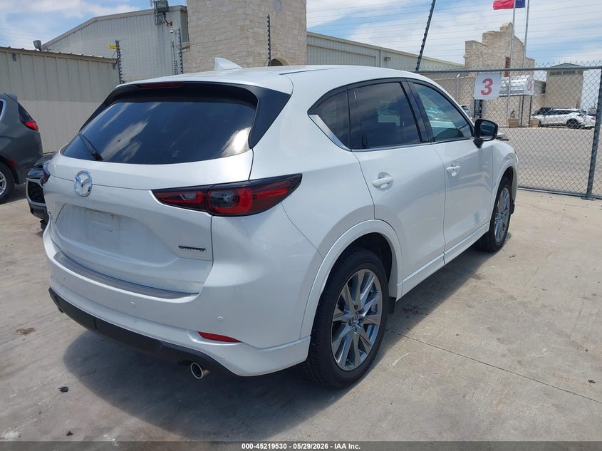 2025 Mazda Cx-5 VIN JM3KFBEM5S0787651 IAAI salvage auction — FRONT END, Salvage Title, sold $9,300 on 2026-07-27 (photo 4)