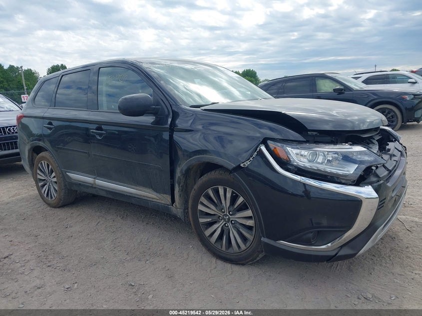 2020 Mitsubishi Outlander VIN JA4AZ3A30LZ009313 IAAI salvage auction — FRONT END, Salvage Title, sold $2,300 on 2026-07-09 (photo 1)