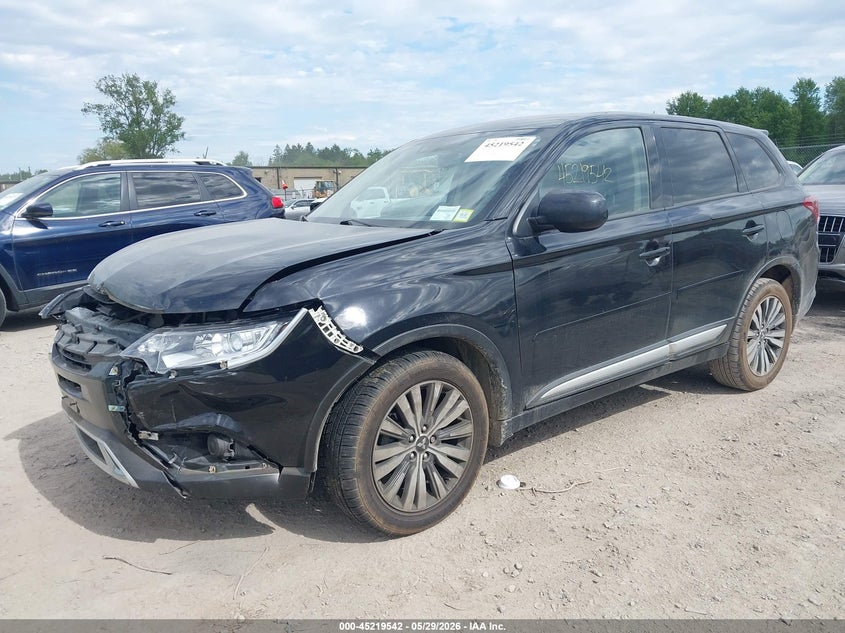 2020 Mitsubishi Outlander VIN JA4AZ3A30LZ009313 IAAI salvage auction — FRONT END, Salvage Title, sold $2,300 on 2026-07-09 (photo 2)