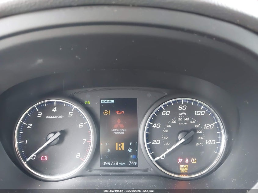 2020 Mitsubishi Outlander VIN JA4AZ3A30LZ009313 IAAI salvage auction — FRONT END, Salvage Title, sold $2,300 on 2026-07-09 (photo 7)