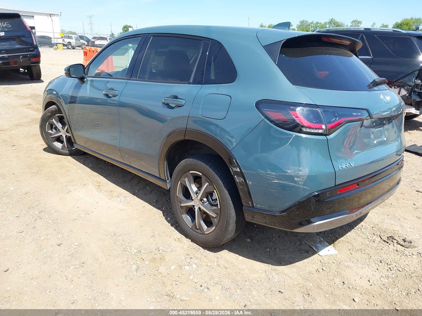 2024 Honda Hr-v VIN 3CZRZ2H72RM747744 IAAI salvage auction — LEFT SIDE, Salvage Title, sold $6,625 on 2026-07-24 (photo 3)