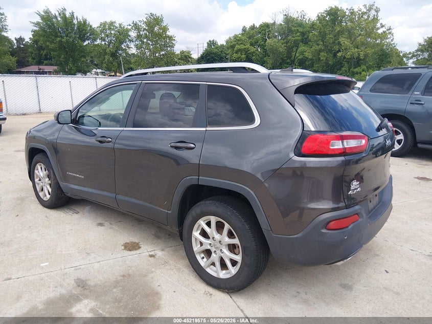 2016 Jeep Cherokee VIN 1C4PJMCS4GW331669 IAAI salvage auction — NORMAL WEAR, Salvage Title, sold $2,125 on 2026-09-10 (photo 3)