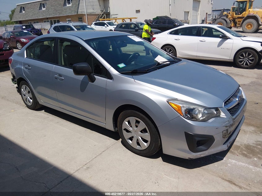 2014 Subaru Impreza VIN JF1GJAA68EH020273 IAAI salvage auction — REAR END, Salvage Title, sold $1,800 on 2026-07-14 (photo 1)