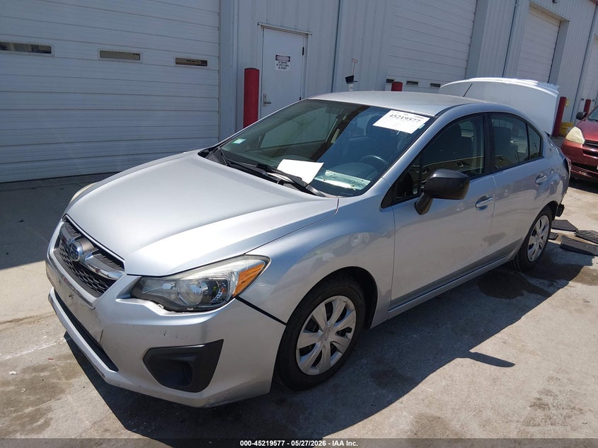 2014 Subaru Impreza VIN JF1GJAA68EH020273 IAAI salvage auction — REAR END, Salvage Title, sold $1,800 on 2026-07-14 (photo 2)