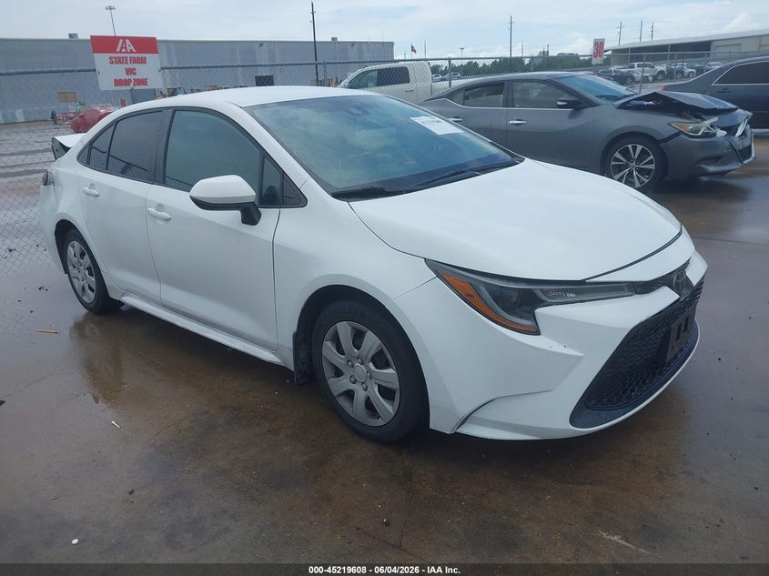 2021 Toyota Corolla VIN 5YFEPMAEXMP206909 IAAI salvage auction — REAR END, Original (Texas), sold $3,550 on 2026-07-30 (photo 1)
