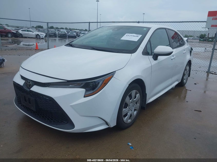 2021 Toyota Corolla VIN 5YFEPMAEXMP206909 IAAI salvage auction — REAR END, Original (Texas), sold $3,550 on 2026-07-30 (photo 2)
