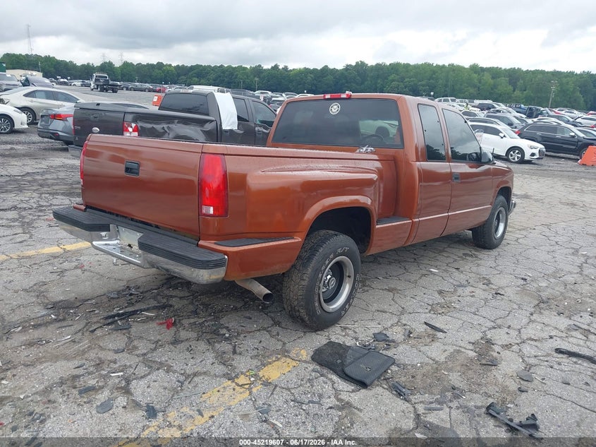 1998 Chevrolet C1500 VIN 2GCEC19R5W1191559 IAAI salvage auction — FRONT END, Salvage (Georgia), sold $950 on 2026-07-23 (photo 4)