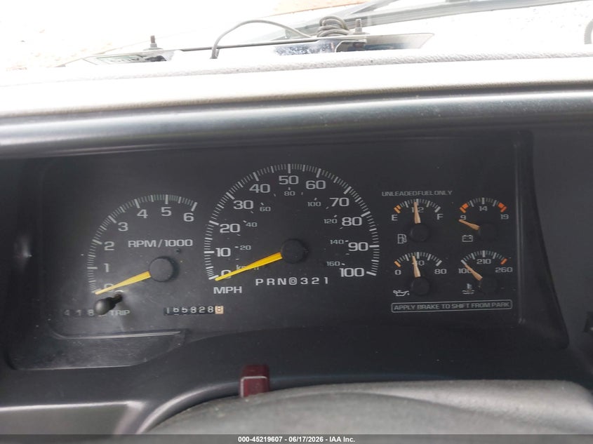 1998 Chevrolet C1500 VIN 2GCEC19R5W1191559 IAAI salvage auction — FRONT END, Salvage (Georgia), sold $950 on 2026-07-23 (photo 7)