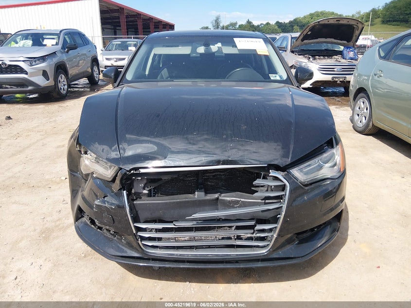 2015 Audi A3 VIN WAUBFGFF0F1069444 IAAI salvage auction — FRONT END, Salvage (West Virginia), sold $1,300 on 2026-07-18 (photo 6)