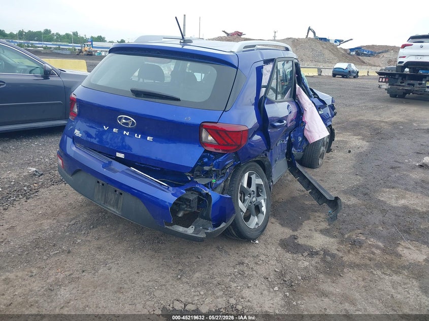 2024 Hyundai Venue VIN KMHRC8A39RU327522 IAAI salvage auction — ALL OVER, Salvage Title, sold $75 on 2026-07-28 (photo 4)