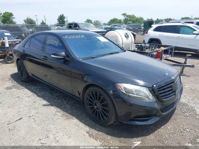 2014 Mercedes-benz S-klasse VIN WDDUG8CB5EA018008 IAAI salvage auction — FRONT END, Salvage (Virginia), sold $8,450 on 2026-07-07 (photo 1)