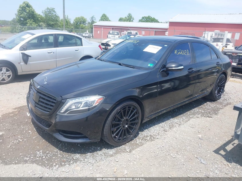2014 Mercedes-benz S-klasse VIN WDDUG8CB5EA018008 IAAI salvage auction — FRONT END, Salvage (Virginia), sold $8,450 on 2026-07-07 (photo 2)