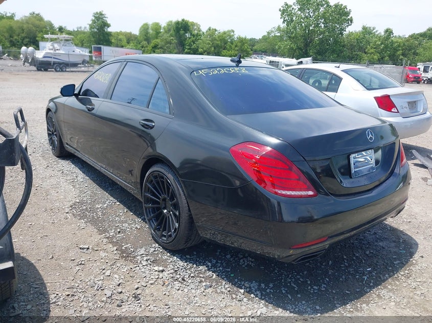 2014 Mercedes-benz S-klasse VIN WDDUG8CB5EA018008 IAAI salvage auction — FRONT END, Salvage (Virginia), sold $8,450 on 2026-07-07 (photo 3)