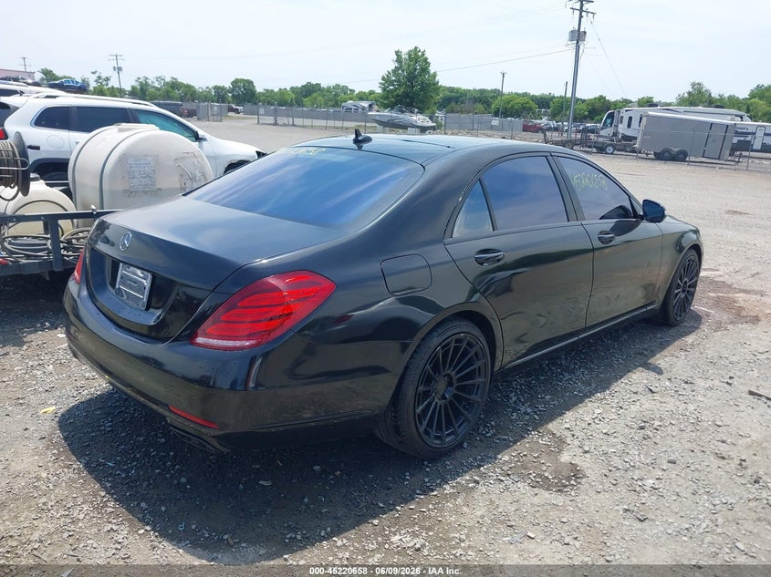 2014 Mercedes-benz S-klasse VIN WDDUG8CB5EA018008 IAAI salvage auction — FRONT END, Salvage (Virginia), sold $8,450 on 2026-07-07 (photo 4)