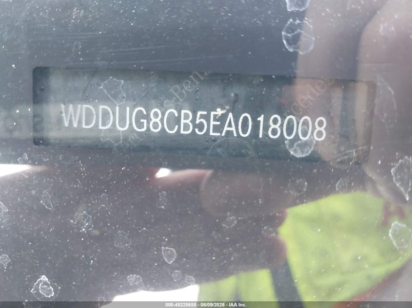 2014 Mercedes-benz S-klasse VIN WDDUG8CB5EA018008 IAAI salvage auction — FRONT END, Salvage (Virginia), sold $8,450 on 2026-07-07 (photo 9)