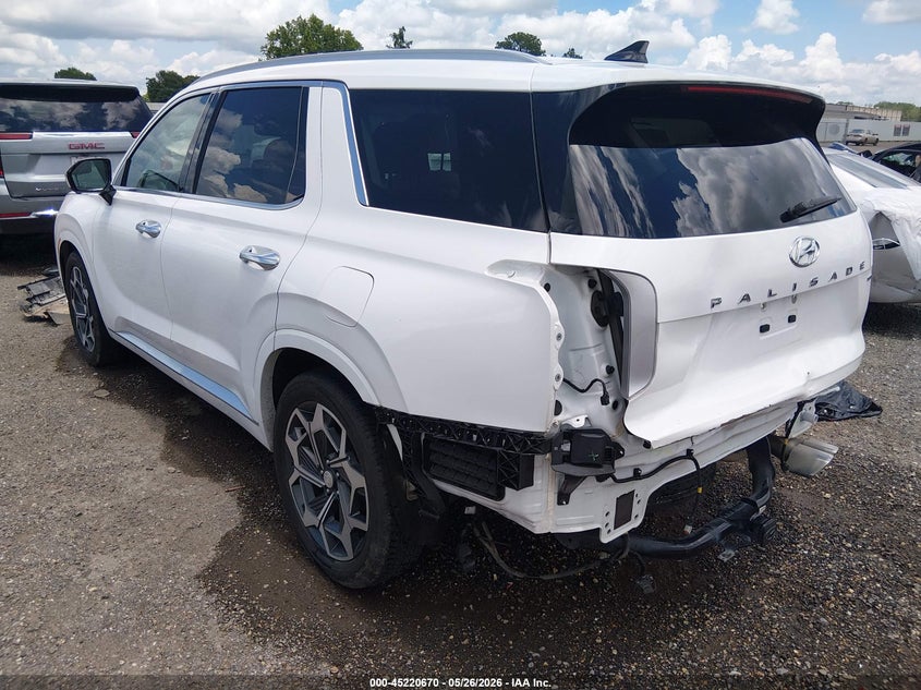 2021 Hyundai Palisade VIN KM8R7DHE0MU278840 IAAI salvage auction — REAR END, Salvage Title, sold $6,900 on 2026-07-08 (photo 3)