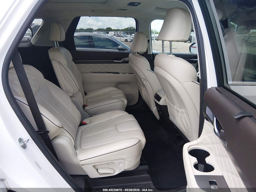 2021 Hyundai Palisade VIN KM8R7DHE0MU278840 IAAI salvage auction — REAR END, Salvage Title, sold $6,900 on 2026-07-08 (photo 8)