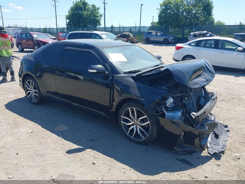 2016 Scion Tc VIN JTKJF5C70GJ023669 IAAI salvage auction — FRONT END, Salvage Title, sold $550 on 2026-07-31 (photo 1)