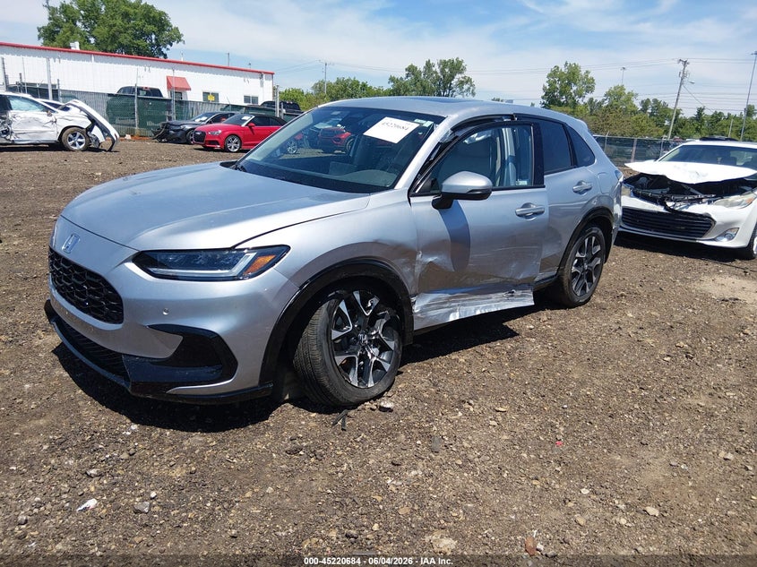 2026 Honda Hr-v VIN 3CZRZ2H77TM725472 IAAI salvage auction — LEFT FRONT, Salvage (Ohio), sold $7,600 on 2026-07-29 (photo 2)