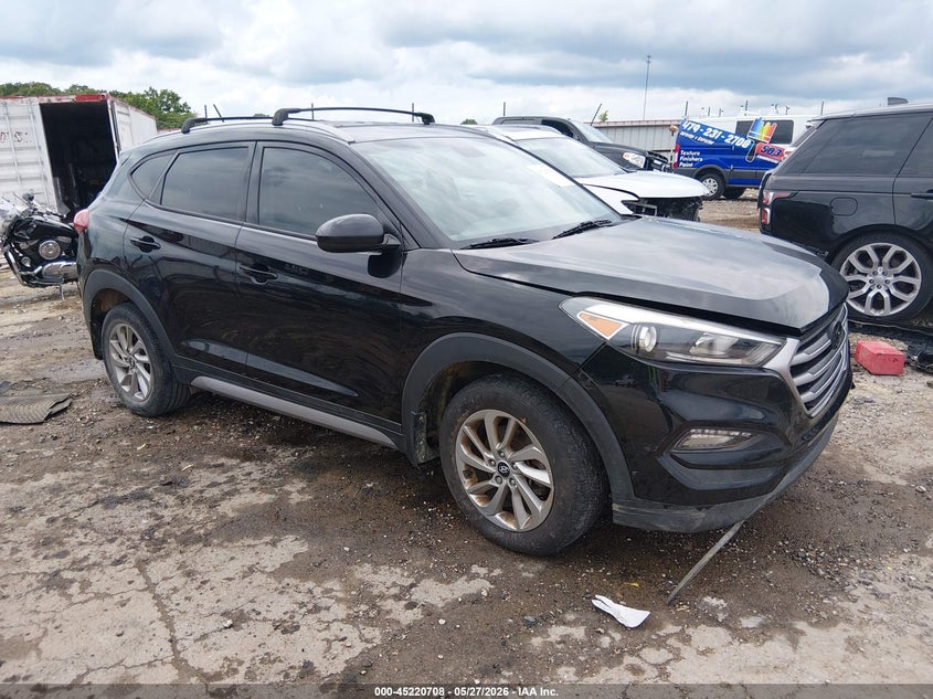 2017 Hyundai Tucson VIN KM8J33A40HU348993 IAAI salvage auction — FRONT END, Salvage Title, sold $2,300 on 2026-07-23 (photo 1)