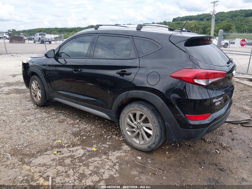 2017 Hyundai Tucson VIN KM8J33A40HU348993 IAAI salvage auction — FRONT END, Salvage Title, sold $2,300 on 2026-07-23 (photo 3)