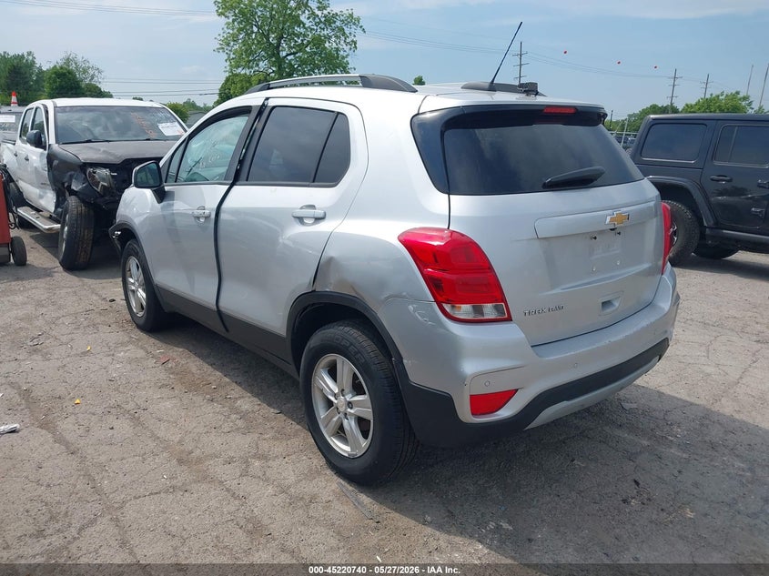 2021 Chevrolet Trax VIN KL7CJPSB2MB358855 IAAI salvage auction — FRONT END, Salvage Title, sold $1,525 on 2026-07-09 (photo 3)