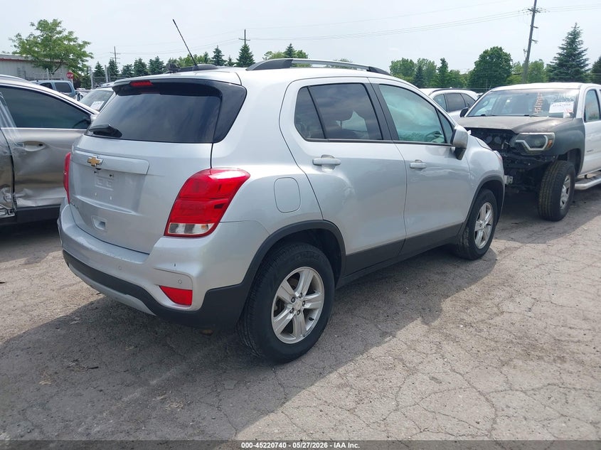 2021 Chevrolet Trax VIN KL7CJPSB2MB358855 IAAI salvage auction — FRONT END, Salvage Title, sold $1,525 on 2026-07-09 (photo 4)