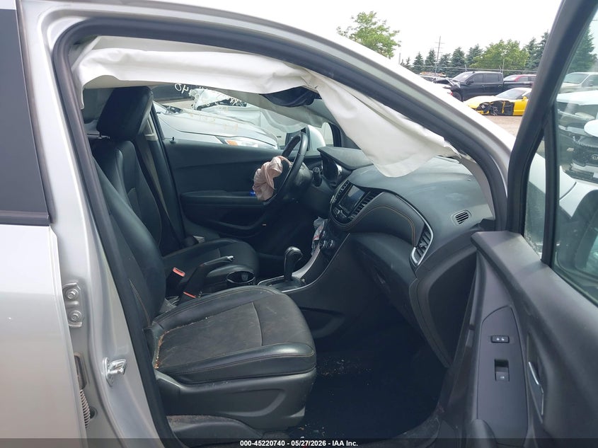 2021 Chevrolet Trax VIN KL7CJPSB2MB358855 IAAI salvage auction — FRONT END, Salvage Title, sold $1,525 on 2026-07-09 (photo 5)