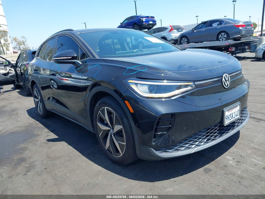 2023 Volkswagen Id.4 VIN 1V2VMPE80PC022198 IAAI salvage auction — LEFT & RIGHT, Salvage Title, sold $10,700 on 2026-07-26 (photo 1)