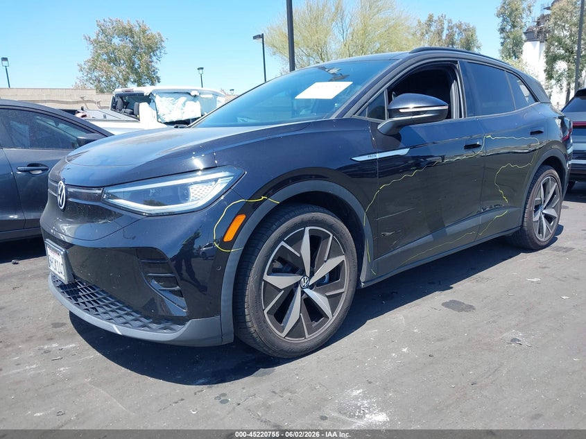 2023 Volkswagen Id.4 VIN 1V2VMPE80PC022198 IAAI salvage auction — LEFT & RIGHT, Salvage Title, sold $10,700 on 2026-07-26 (photo 2)