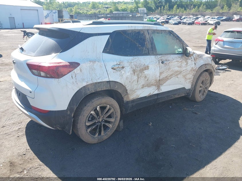 2021 Chevrolet Trailblazer VIN KL79MPS20MB111531 IAAI salvage auction — FRONT END, Salvage Title, sold $2,950 on 2026-07-14 (photo 4)