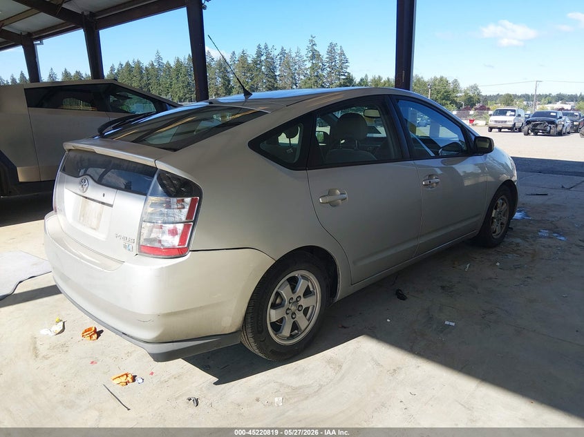 2005 Toyota Prius VIN JTDKB20UX53082116 IAAI salvage auction — LEFT FRONT, Bill Of Sale (Washington), sold $800 on 2026-07-15 (photo 4)