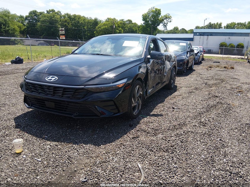 2024 Hyundai Elantra VIN KMHLP4DG3RU673065 IAAI salvage auction — LEFT SIDE, Salvage Title, sold $7,100 on 2026-07-21 (photo 2)