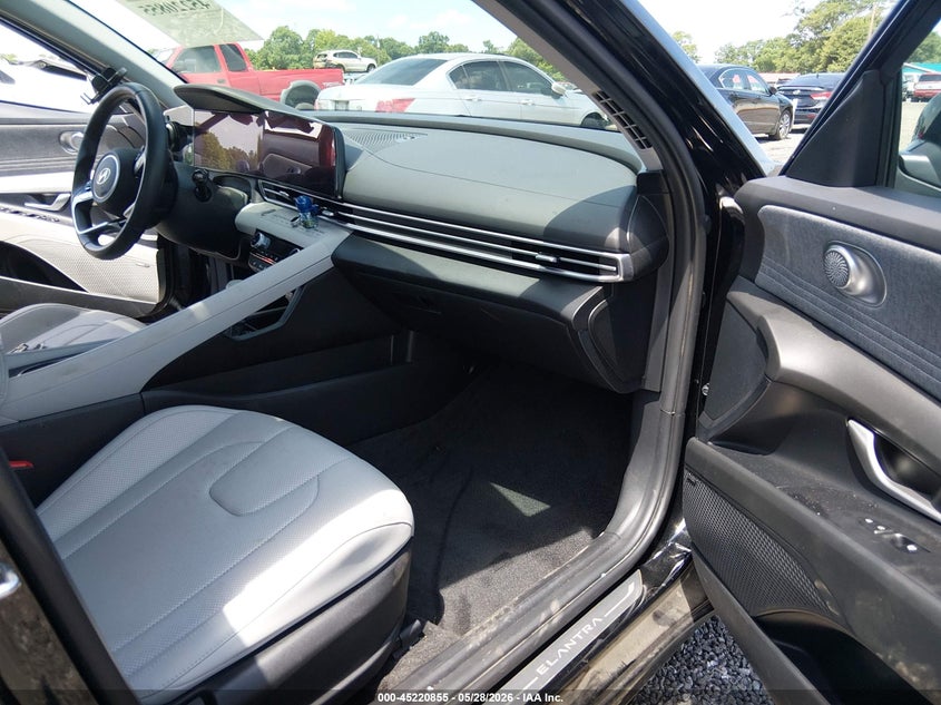 2024 Hyundai Elantra VIN KMHLP4DG3RU673065 IAAI salvage auction — LEFT SIDE, Salvage Title, sold $7,100 on 2026-07-21 (photo 5)