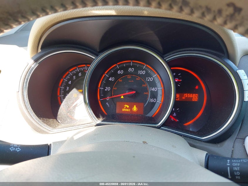2010 Nissan Murano VIN JN8AZ1MW3AW111854 IAAI salvage auction — NORMAL WEAR, Clear (New Jersey), sold $475 on 2026-07-15 (photo 7)