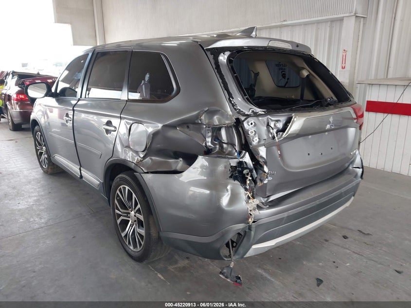 2017 Mitsubishi Outlander VIN JA4AD3A39HZ005668 IAAI salvage auction — LEFT & RIGHT, Rebuildable (Florida), sold $50 on 2026-07-29 (photo 3)