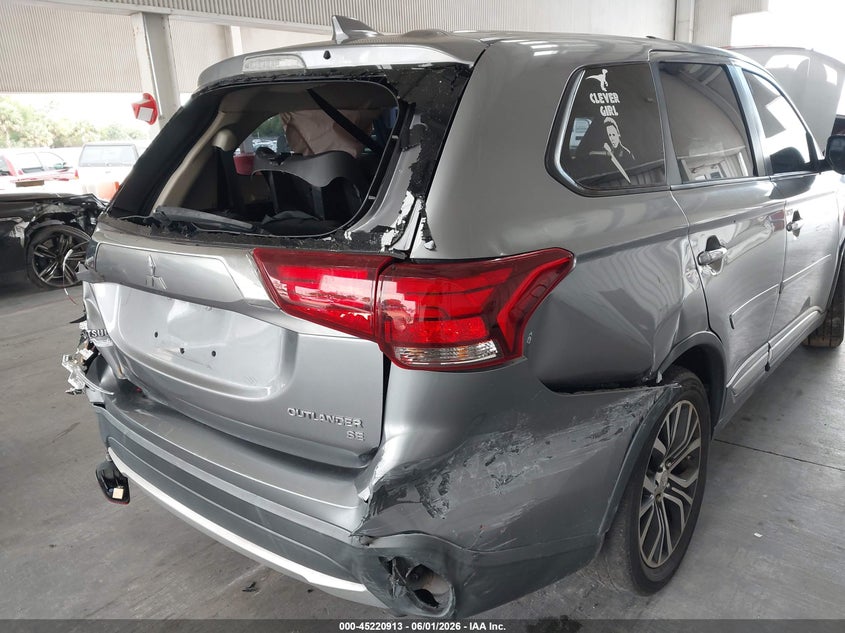 2017 Mitsubishi Outlander VIN JA4AD3A39HZ005668 IAAI salvage auction — LEFT & RIGHT, Rebuildable (Florida), sold $50 on 2026-07-29 (photo 6)