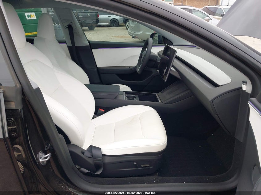 2025 Tesla Model 3 VIN 5YJ3E1EB0SF935506 IAAI salvage auction — REAR END, Salvage Title, sold $16,950 on 2026-07-15 (photo 5)